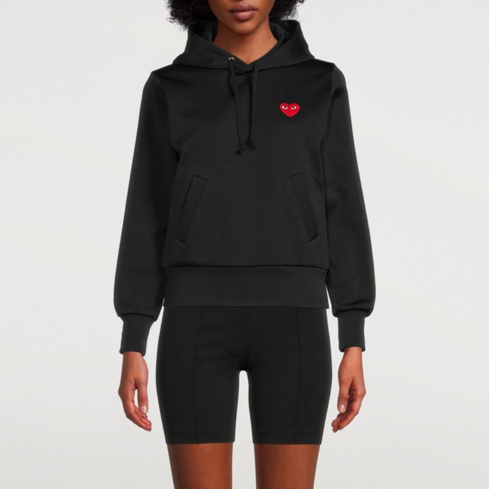 Comme des Garcons Play Hoodie with Heart